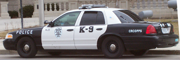 Ford Police Interceptor, K-9, Cedar Rapids Police 