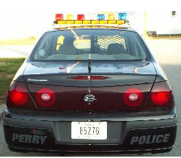 Chevrolet Impala Perry, Iowa Police Department Patrol Car 