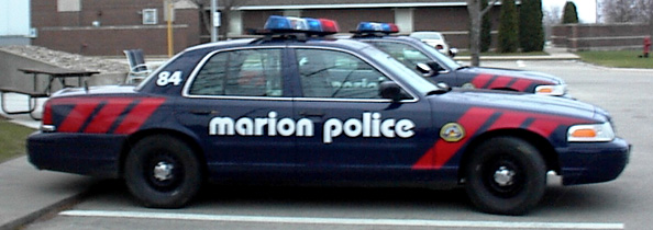 Ford Police Interceptor- Vector Lightbar, Marion Police Department