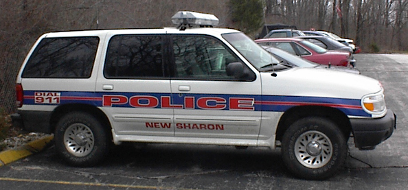 New Sharon, Iowa Police Ford Explorer