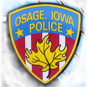 Patch / Decal  -  Osage, Iowa Police Department Police Cars