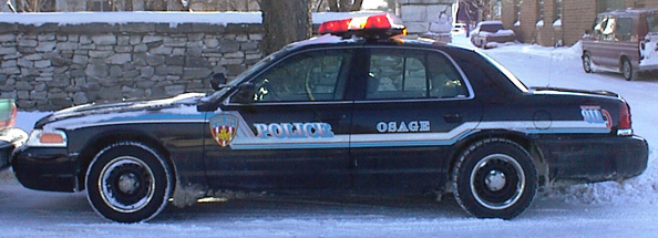 Ford Crown Victoria - Osage, Iowa Police Department Police Cars